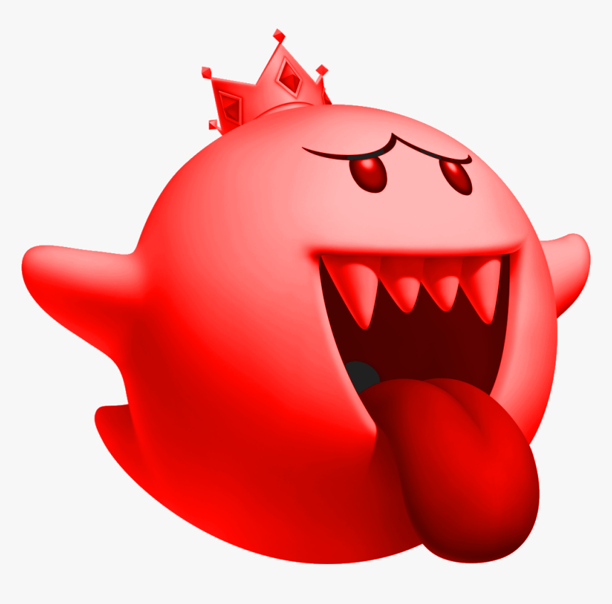 Red Boo Super Mario, HD Png Download