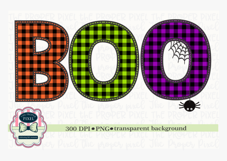 Boo Halloween Multi Sublimation Design, Printable Example - Printable Boo, HD Png Download