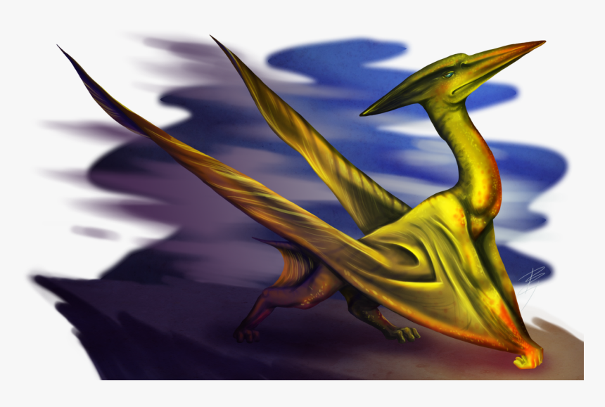 Art Trade- Pterodactyl - Illustration, HD Png Download