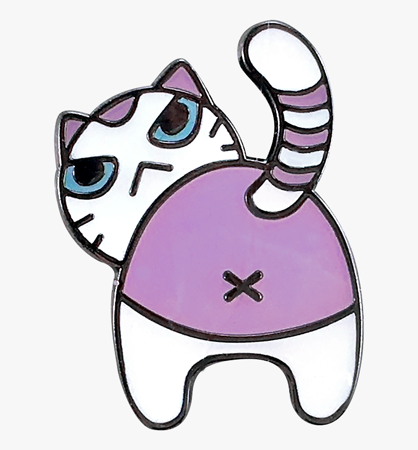 Cat Butt Patch, HD Png Download