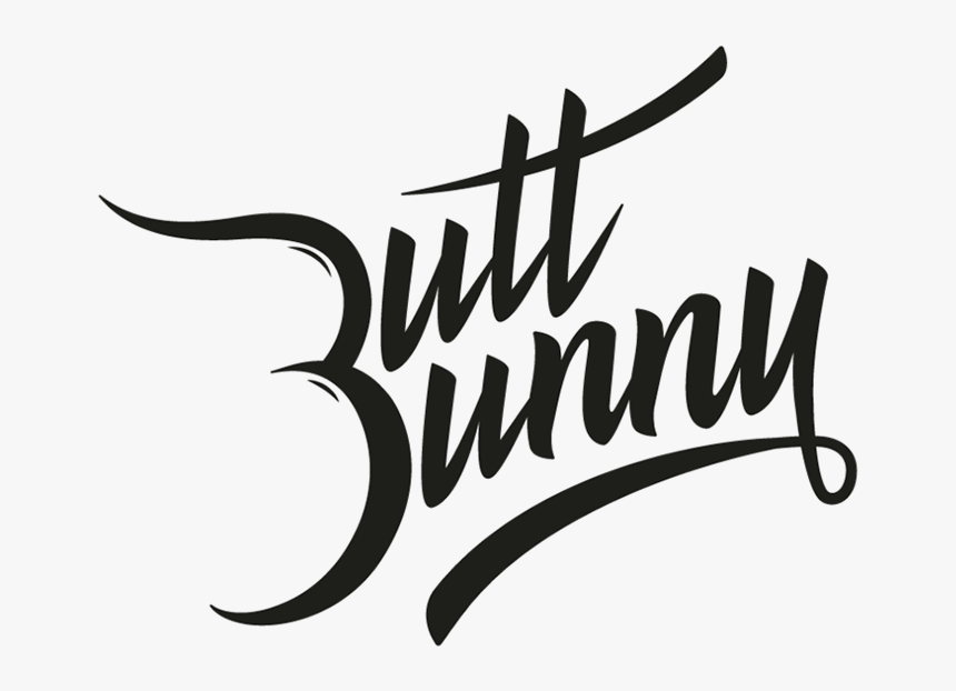 Our Very Own Designer Toy, Butt Bunny Is All Bodacious - Calligraphy, HD Png Download