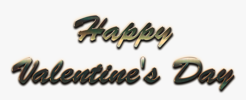 Happy Valentines Day Word Png File - Greeting Cards Birthday For Friends, Transparent Png