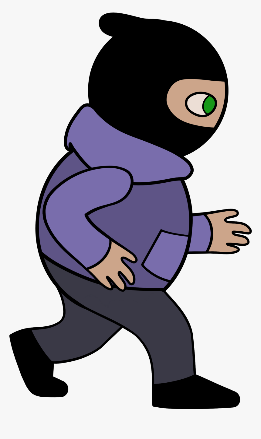 Clip Art Burglary Animated Film Gif Robbery, HD Png Download