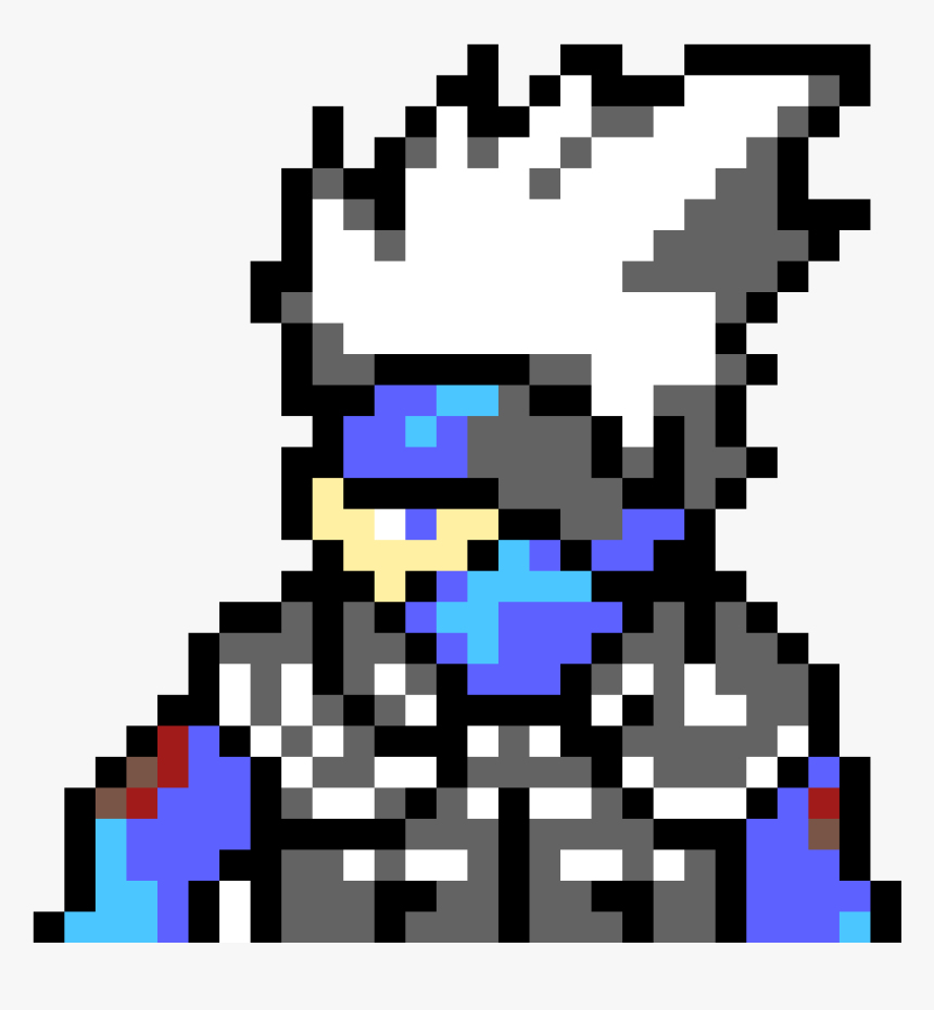 Kakashi Hatake Pixel Art, HD Png Download