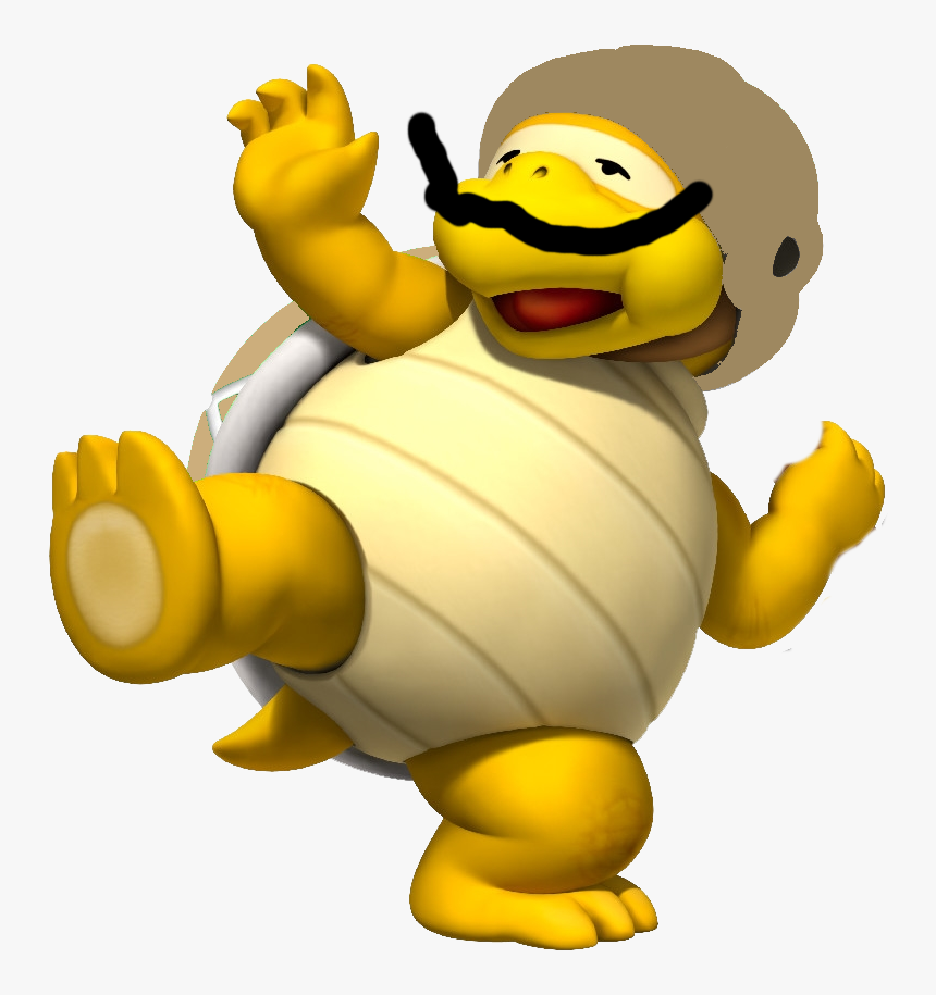 Mario Fat Hammer Bro , Png Download - Mario Fat Hammer Bro, Transparent Png