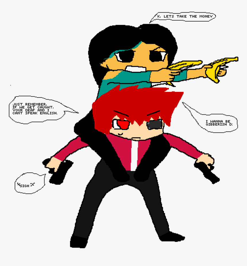 The Best Robber Club Ever - Partners In Crime Drawing, HD Png Download