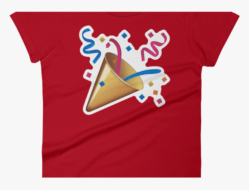 Women S Emoji T Shirt Party Popper Just Emoji - We Ve Been Nominated, HD Png Download