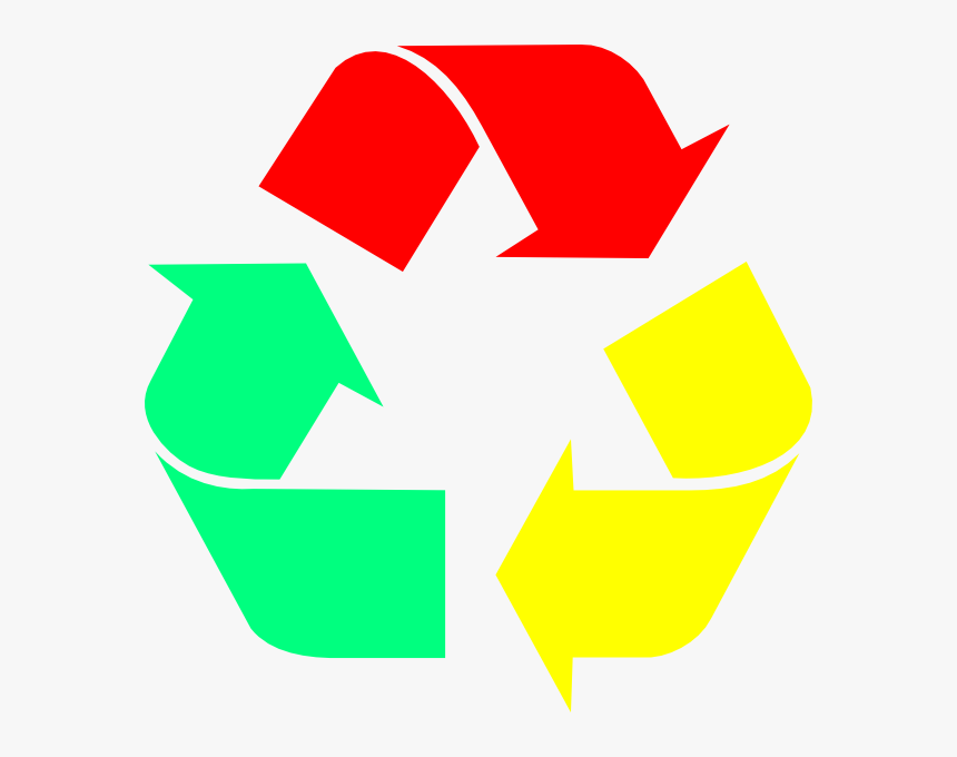 Recycle Chrome Logo Svg Clip Arts - Colorful Recycle Symbol, HD Png Download