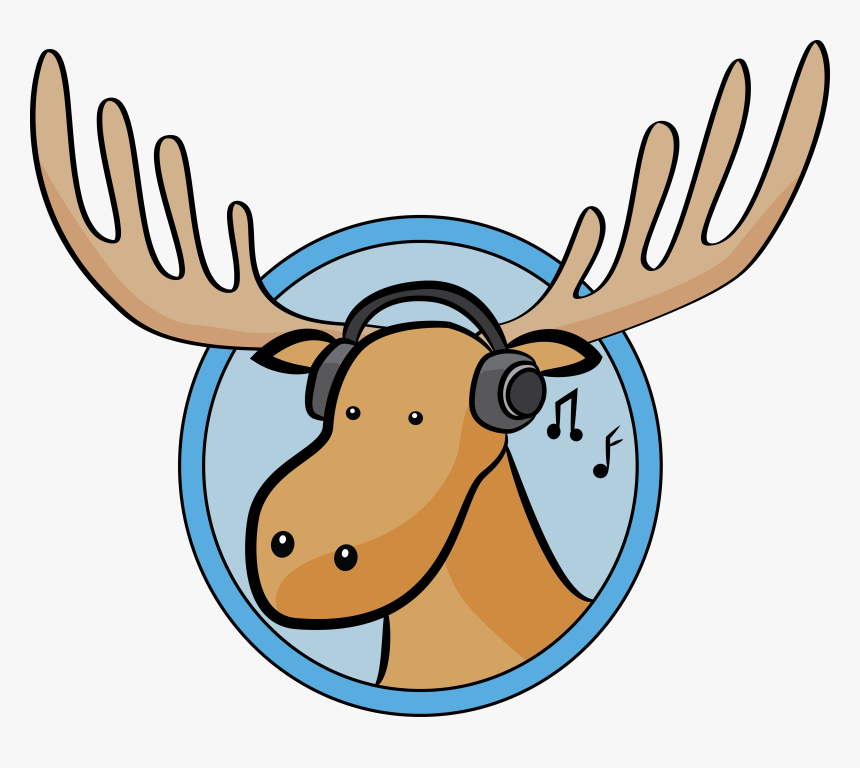 Wwvu Moose - Cartoon Moose Png, Transparent Png
