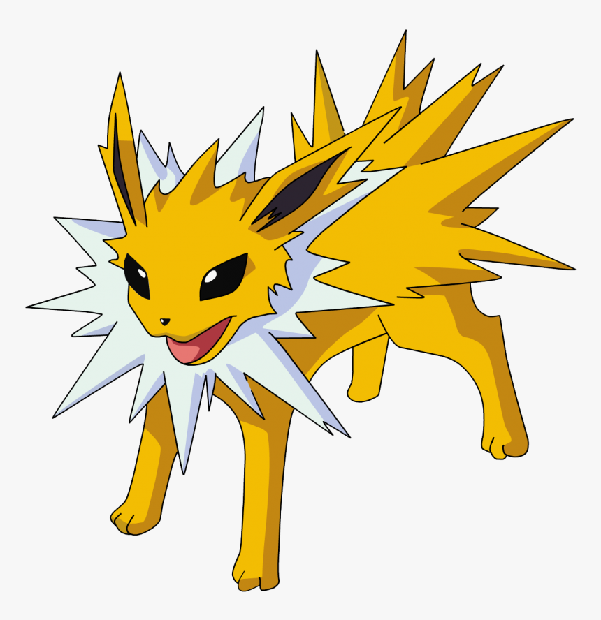 Download Free Png Jolteon Pokemon Png Cartoon Image - Jolteon Eevee And Friends, Transparent Png