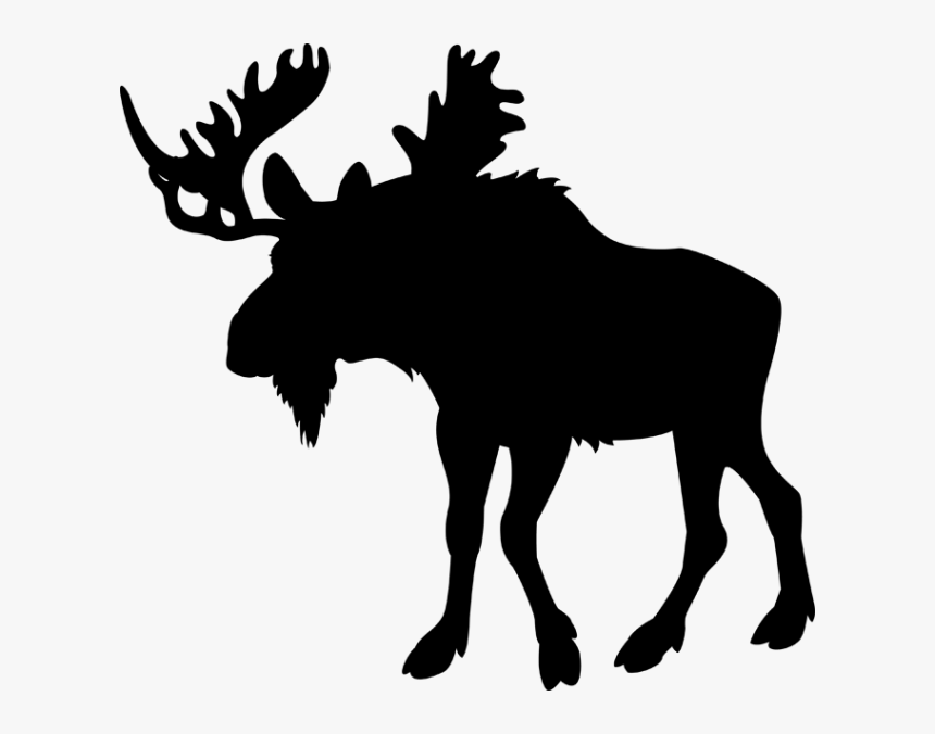 Clip Art Moose Deer Illustration Vector Graphics - Portable Network Graphics, HD Png Download