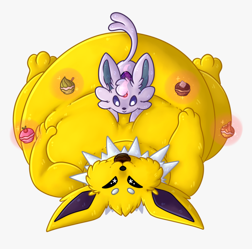Transparent Stuffing Png - Jolteon X Umbreon Lemon, Png Download