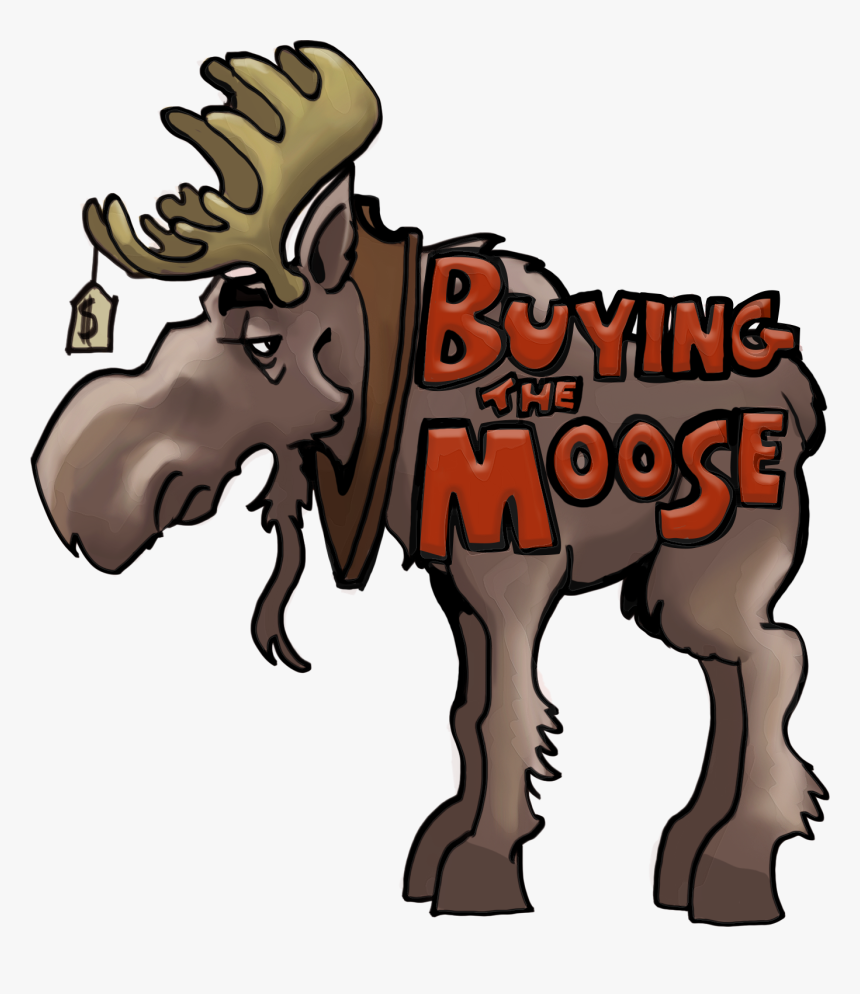 Transparent Moose Silhouette Png - Buying The Moose Play, Png Download