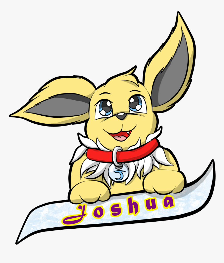 #pokemon #jolteon #furryart #badge #commission #lunamuenster - Cartoon, HD Png Download