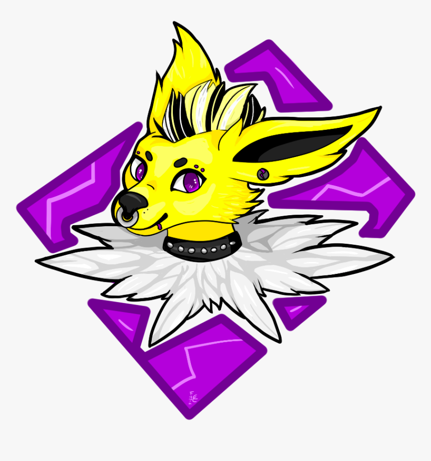 Jolteon Gone Punk, HD Png Download