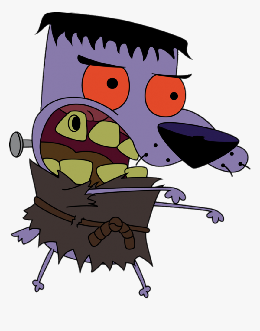 Courage The Cowardly Dog Frankenstein , Png Download - Courage The Cowardly Dog Frankenstein, Transparent Png
