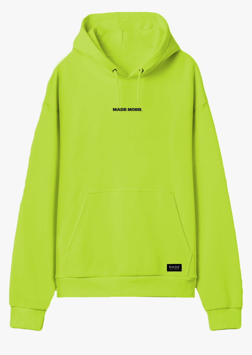 Neon Yellow Hoodie, HD Png Download
