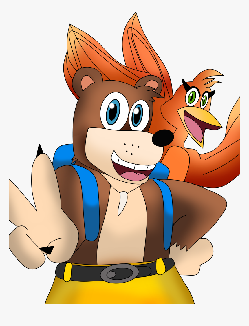 Banjo-kazooie - Cartoon, HD Png Download