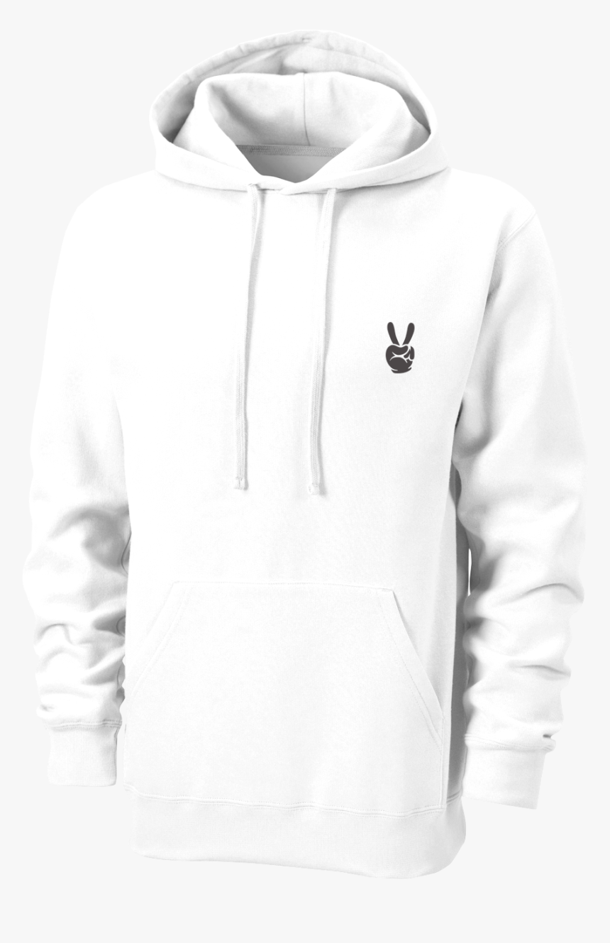 Sleeved T Shirt - Hoodie White, HD Png Download