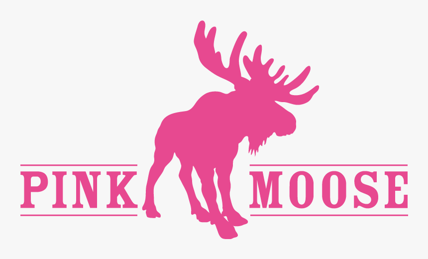 Clip Art Pink Moose Logos - Elk, HD Png Download