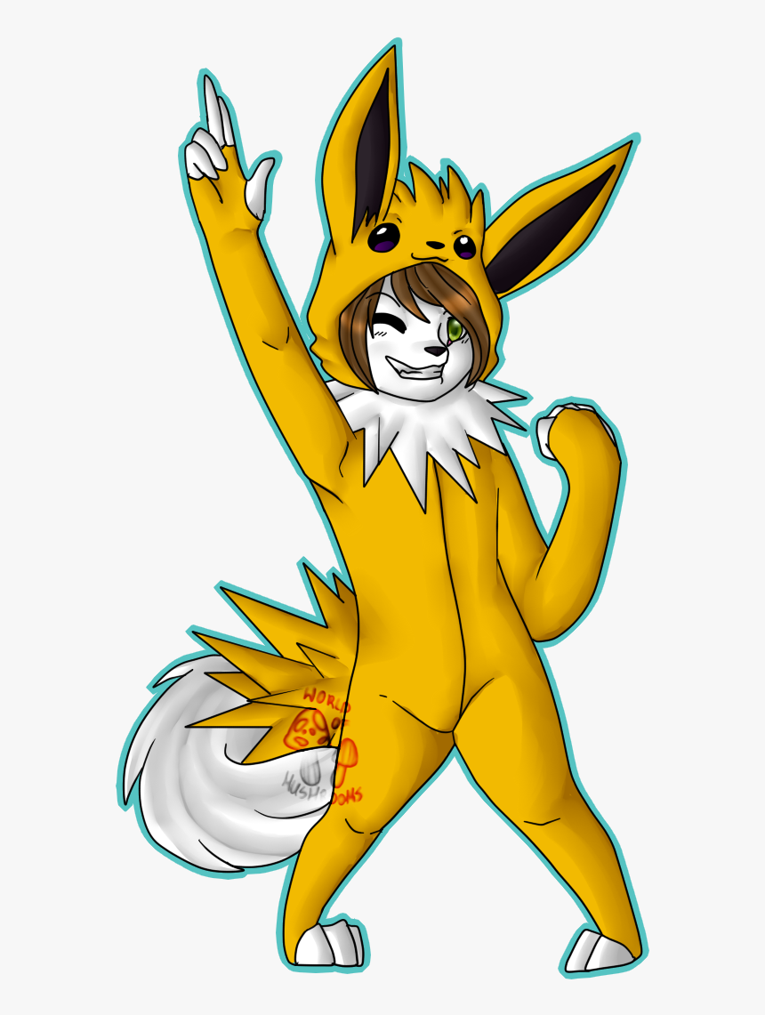 Jolteon I Choose You - Cartoon, HD Png Download