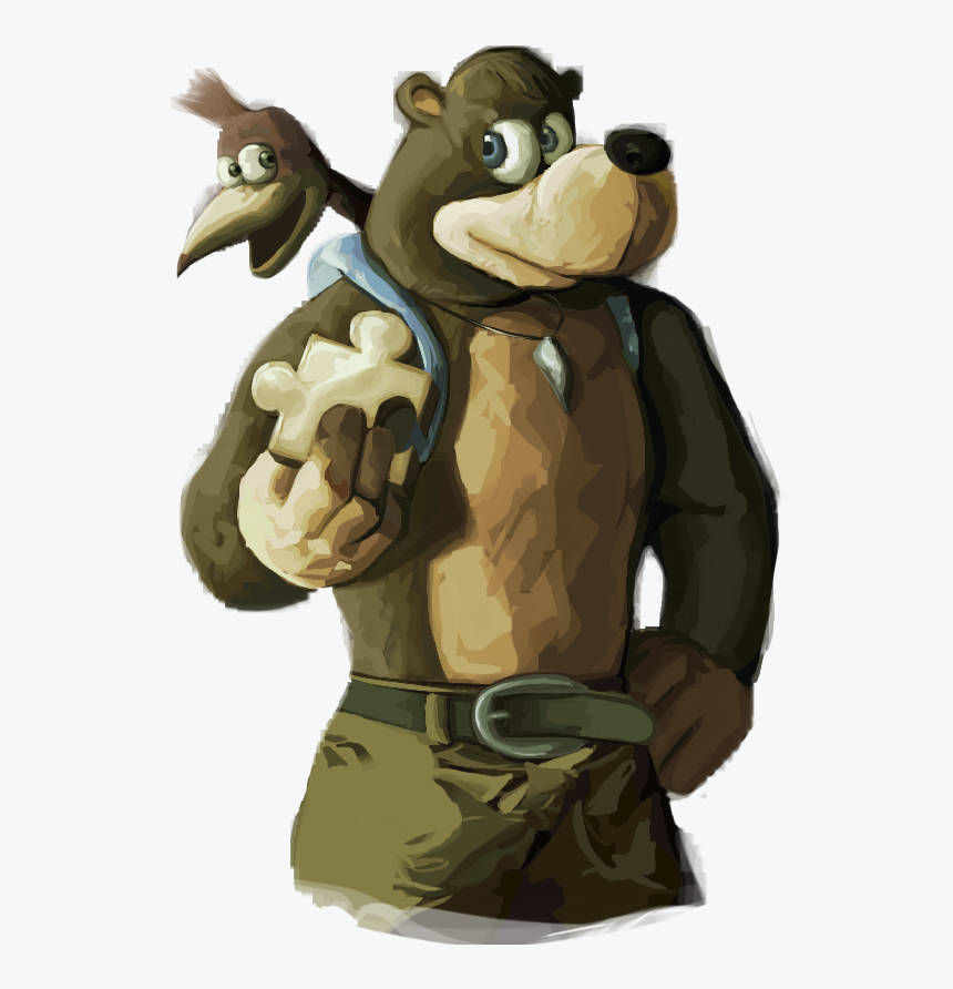 Nuts & Bolts Bayonetta Mammal Vertebrate Cartoon Fictional - Banjo-kazooie, HD Png Download