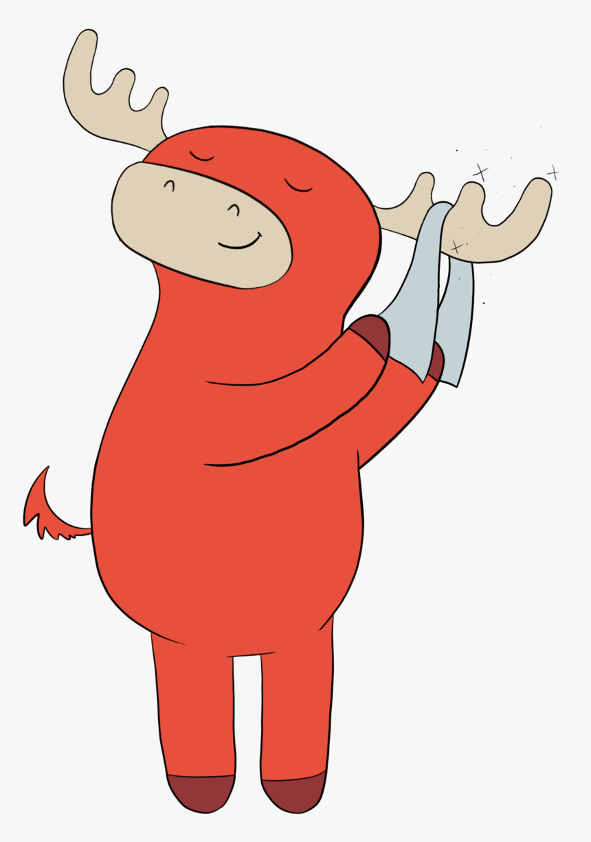 Moose Therapy Moosechuffedpng - Cartoon, Transparent Png