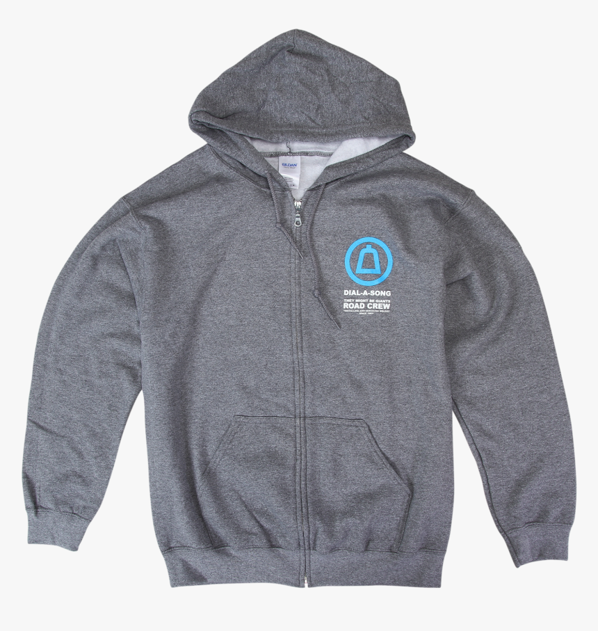 Dial A Song Zip Hoodie On Graphite Heather - Hoodie, HD Png Download
