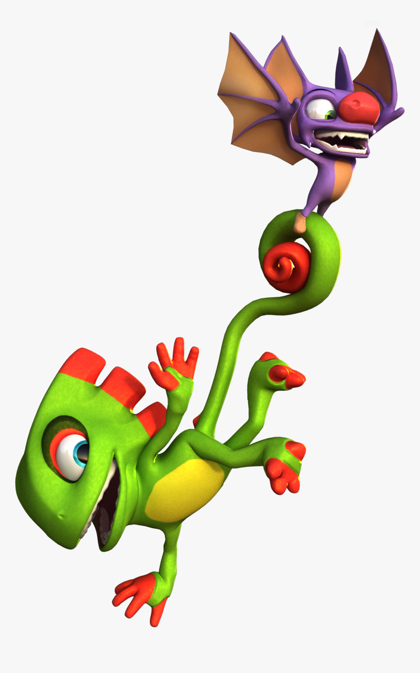 Yooka Laylee New - Banjo Kazooie And Yooka Laylee, HD Png Download