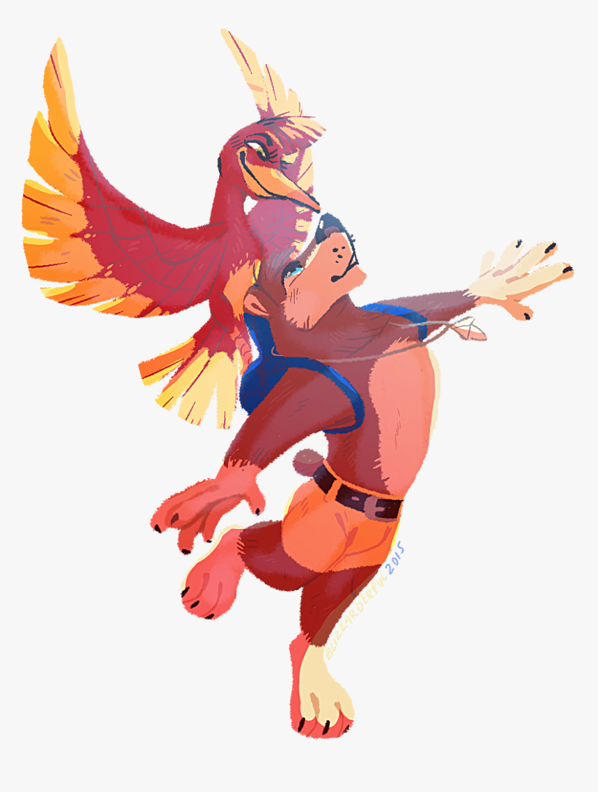 Banjo Kazooie Fan Art, HD Png Download
