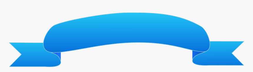 Banner Ribbon Blue Png, Transparent Png