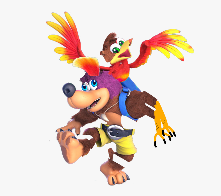 #freetoedit I Made Lumpy Touch Banjo Kazooie - Super Smash Bros Ultimate Banjo Kazooie, HD Png Download