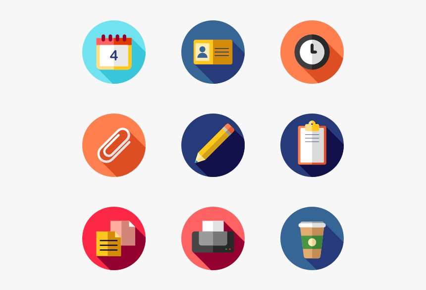 Stationery Icon Png, Transparent Png