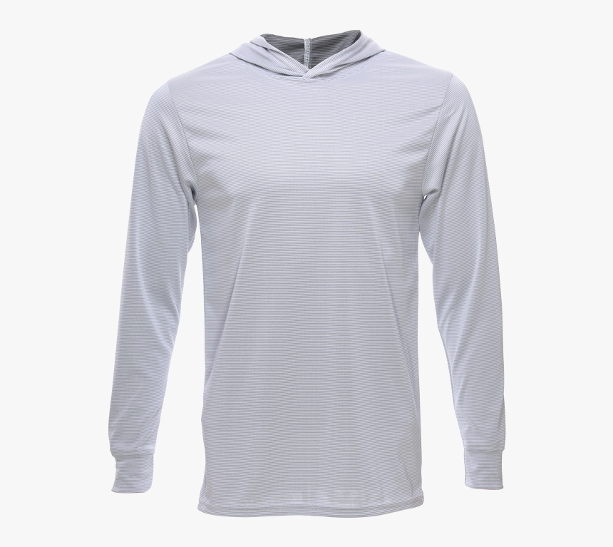 Unisex Long Sleeve Hoodie Bamboo Dry Shirt, Grey - Long-sleeved T-shirt, HD Png Download