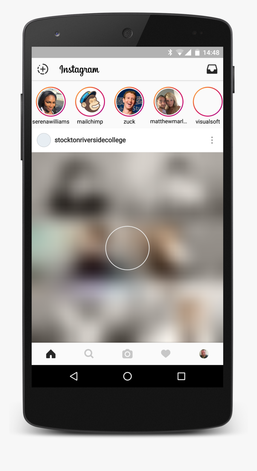 Mobile Instagram Stories Timeline - O Que É Timeline Instagram, HD Png Download