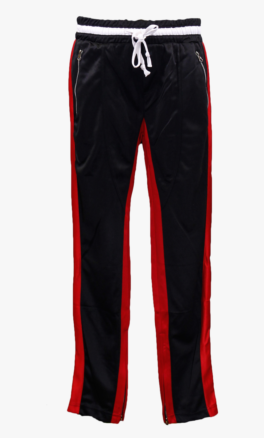 Red And Black Joggers Png, Transparent Png