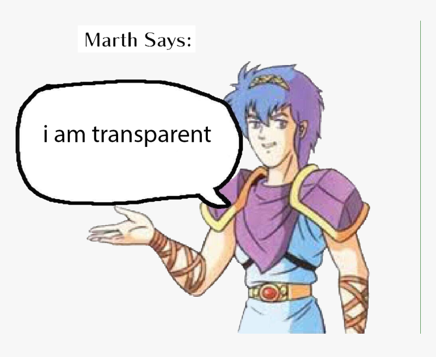 Original Marth Fire Emblem, HD Png Download