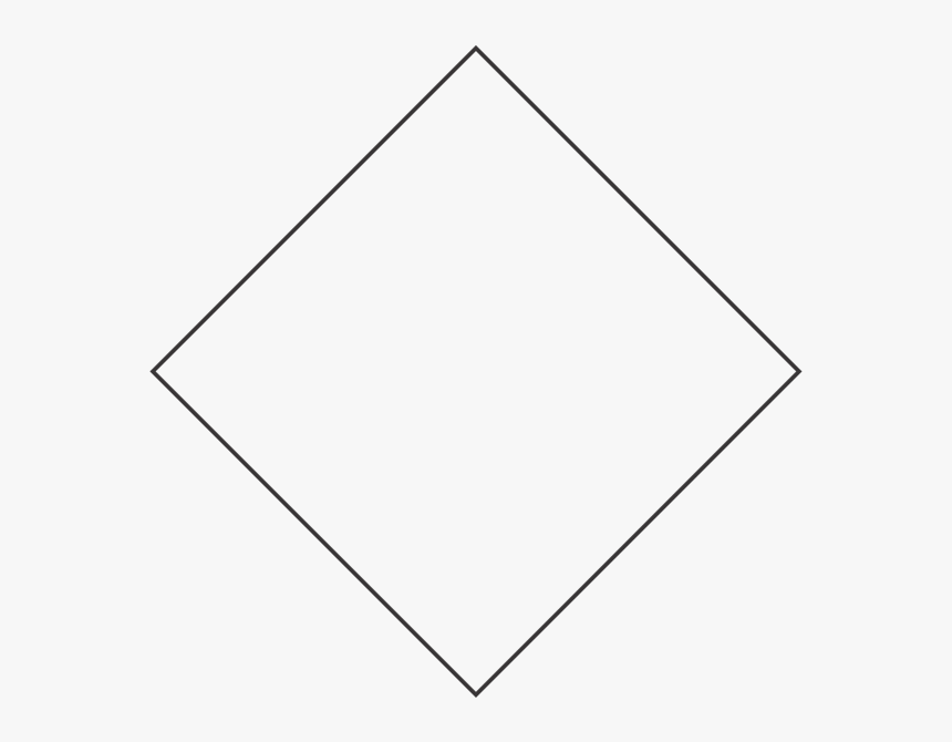 The Quadrilateral That Is Kite And A Parallelogram - Triangle, HD Png Download