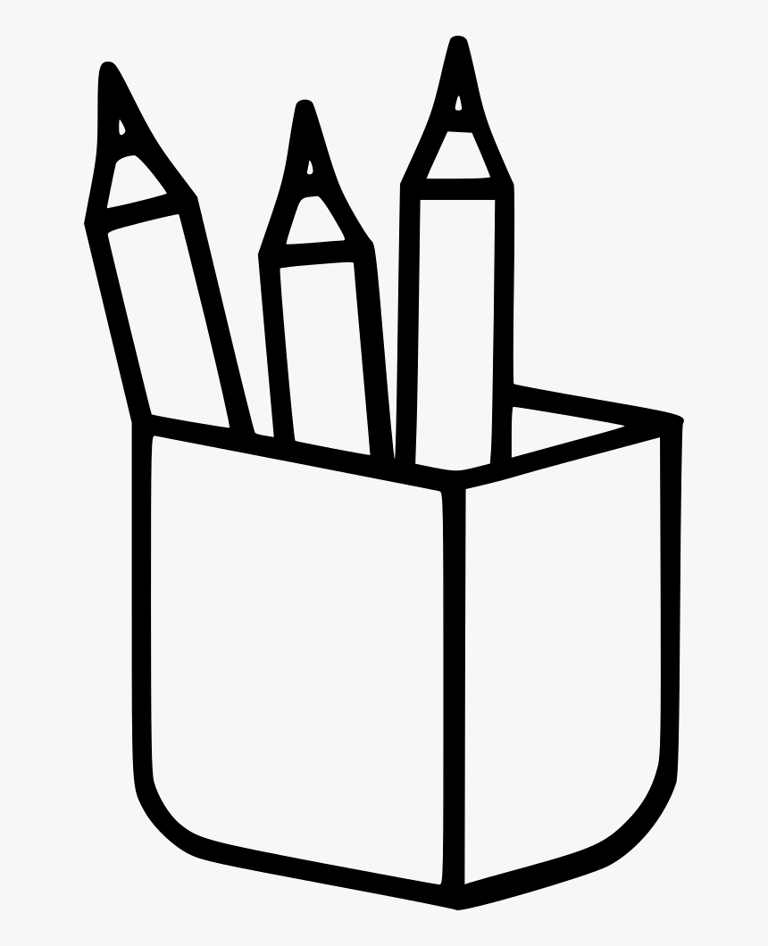Box Pencils - Icon, HD Png Download