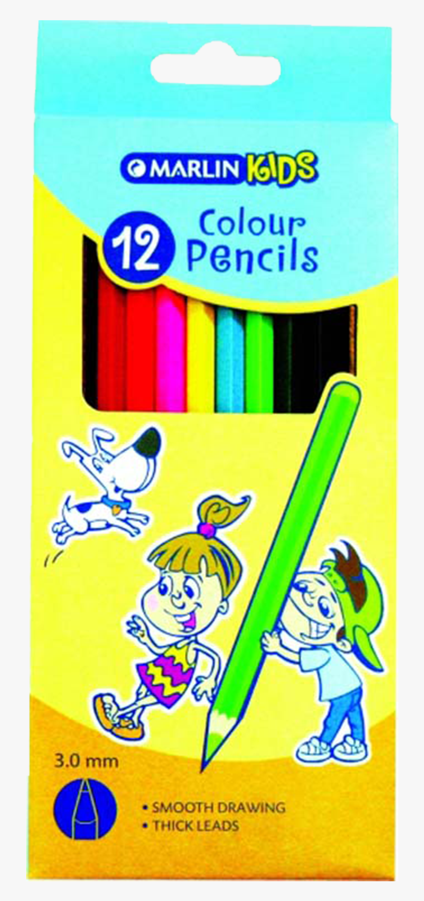 Marlin Colour Pencils, HD Png Download