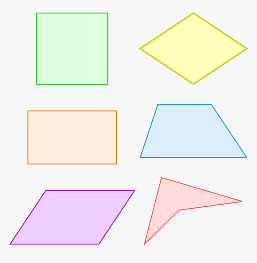 3 Quadrilaterals, HD Png Download