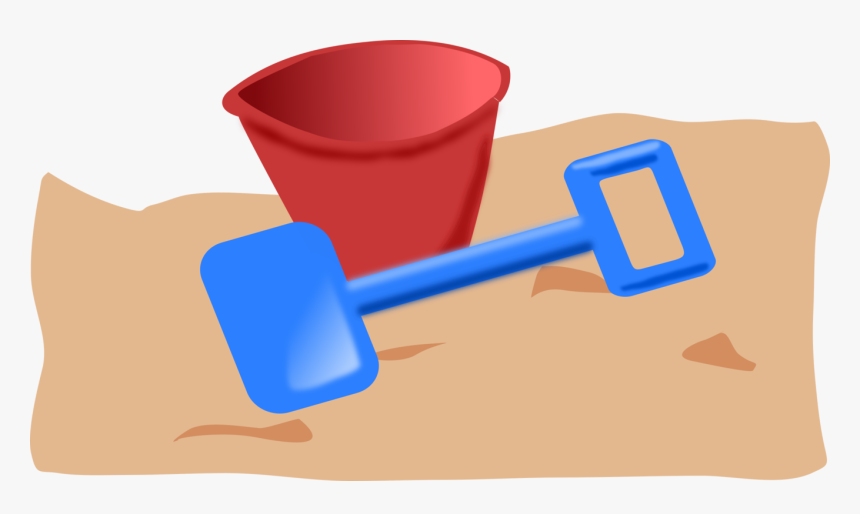 Material,hand,bucket And Spade - Sand Clipart, HD Png Download