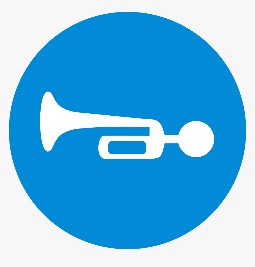 Compulsory Sound Horn Sign, HD Png Download
