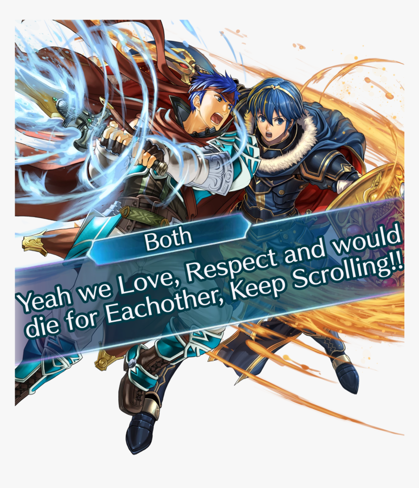 Also Some Legendary Ikemarth Because I Love These Bois - Marth Fe Heroes Legendary, HD Png Download