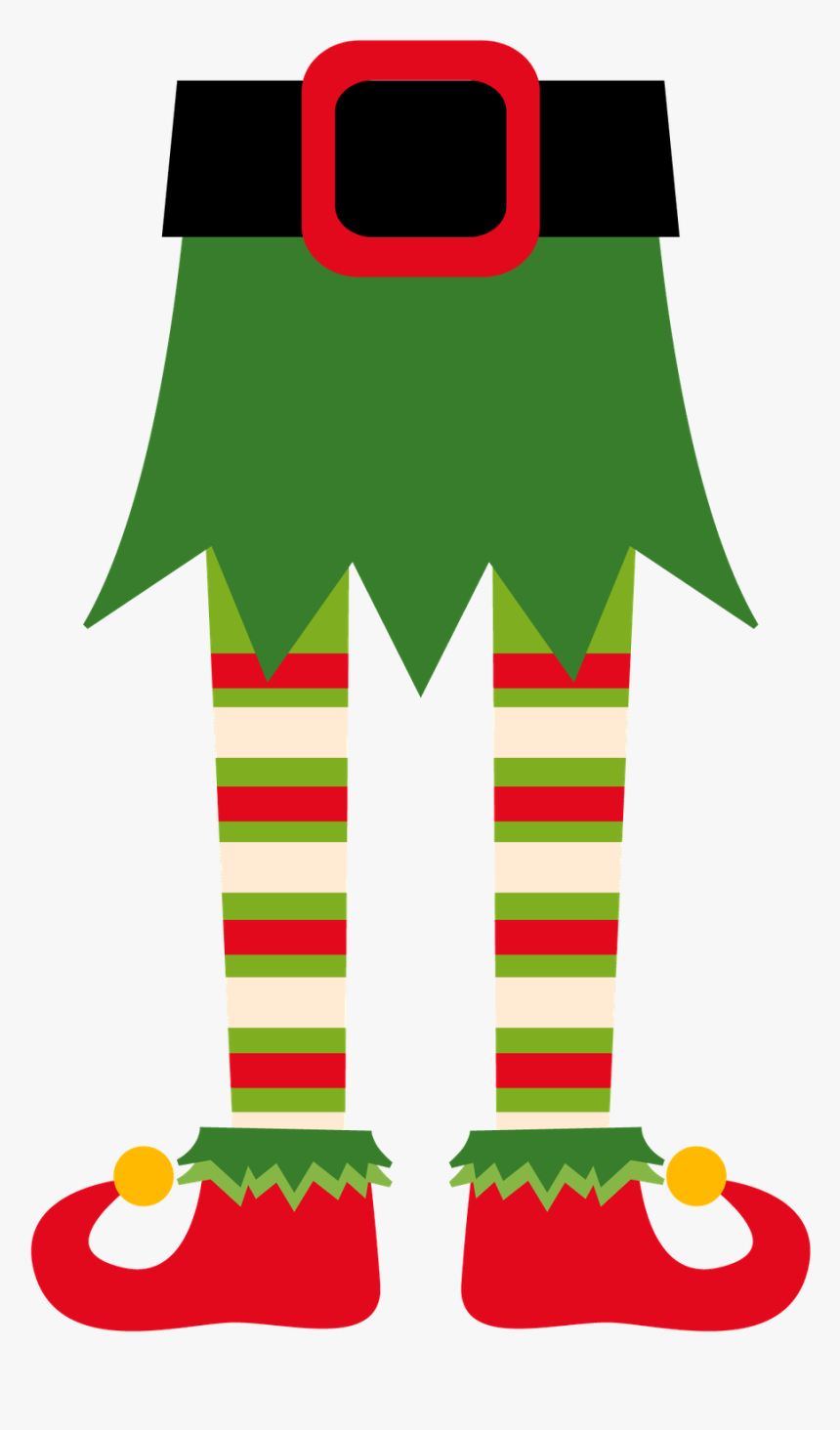 Piernas Duendita Nativida Ms - Elf Feet Clipart, HD Png Download