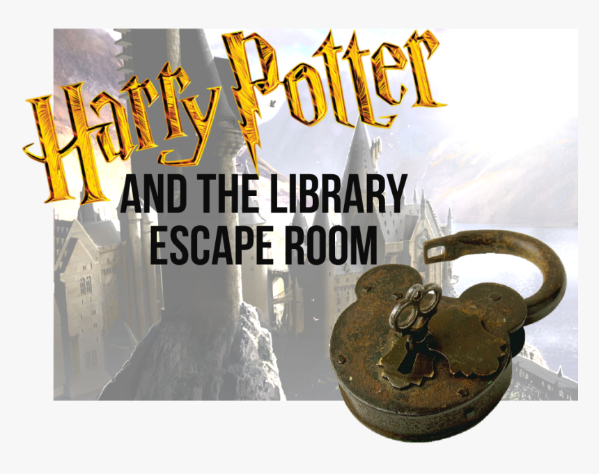 Text Reading Harry Potter And The Library Escape Room - Poster, HD Png Download