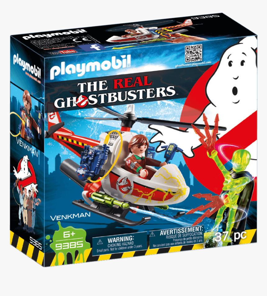 Transparent Ghostbusters Png - Playmobil Ghostbusters The Real, Png Download