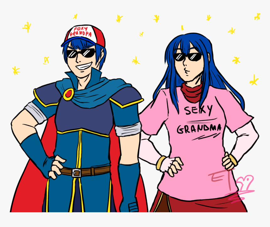 Fire Emblem Foxy Grandpa, HD Png Download
