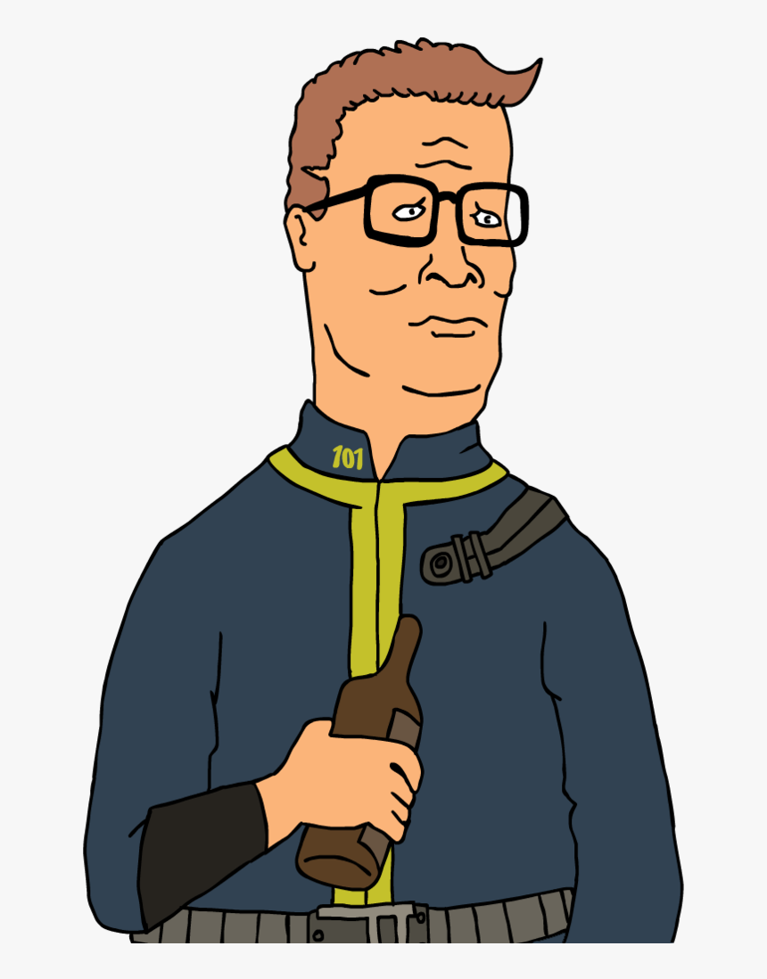 Hank Hill The Vault Dweller By Teschke - Hank Hill, HD Png Download