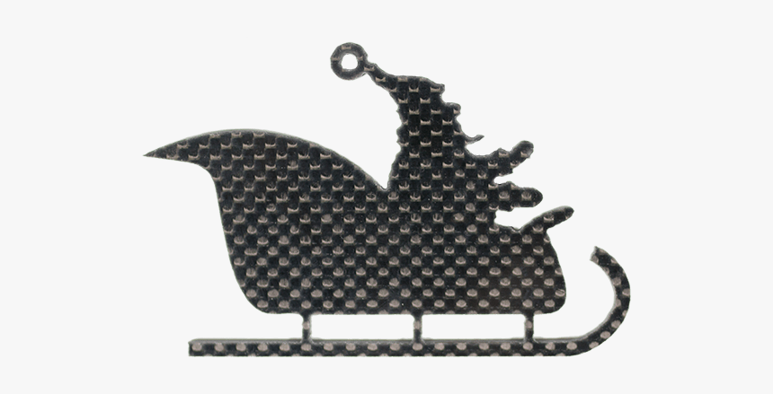 Clipart Santa Sleigh Silhouette, HD Png Download